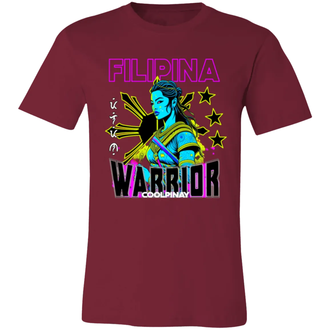 Filipina Warrior Psychadelic Unisex Jersey T-Shirt