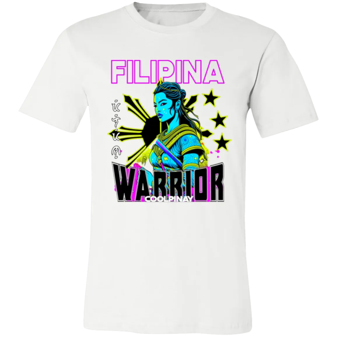 Filipina Warrior Psychadelic Unisex Jersey T-Shirt