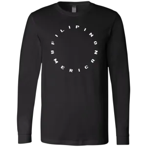 Filipino American Unisex Jersey Long Sleeve T-Shirt