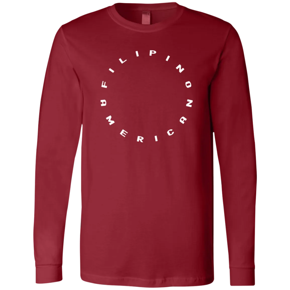 Filipino American Unisex Jersey Long Sleeve T-Shirt