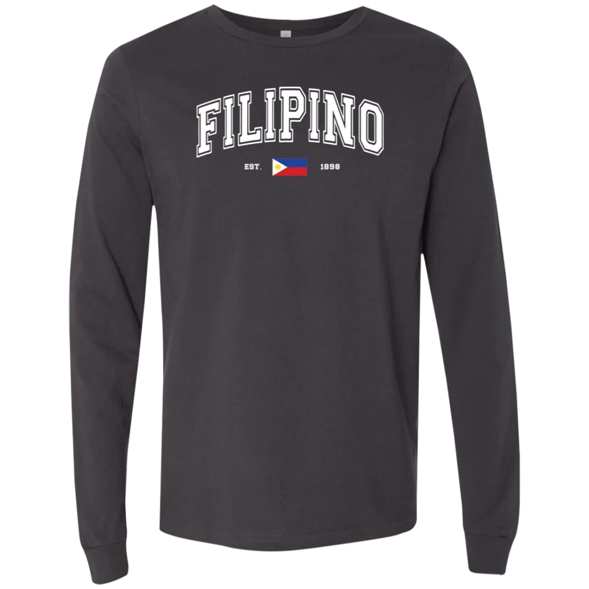Filipino Est 1898 Unisex Jersey Long Sleeve T-Shirt