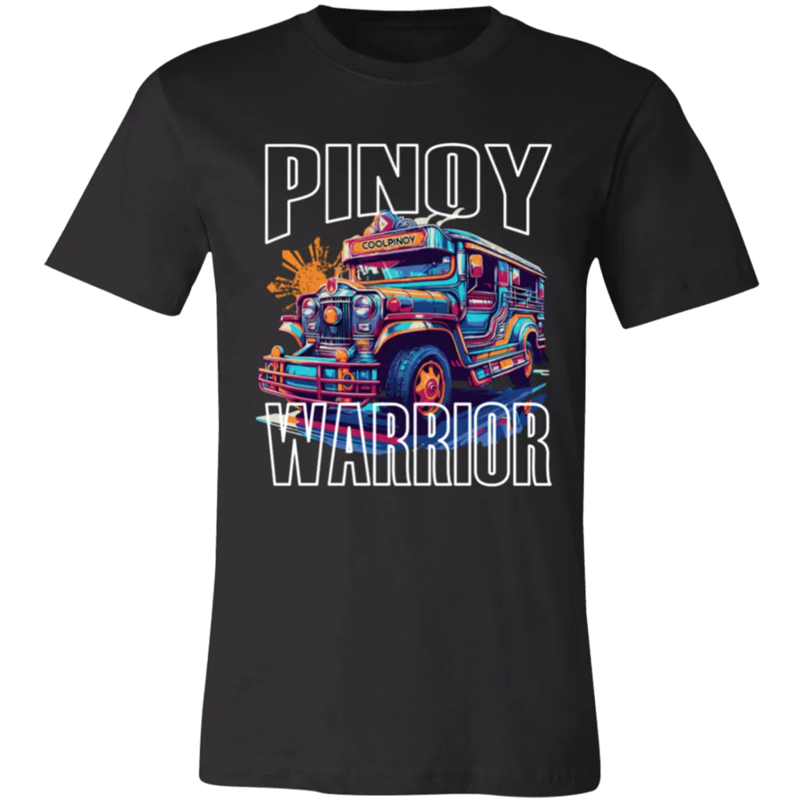 Filipino Warrior Jeepney Unisex Jersey T-Shirt