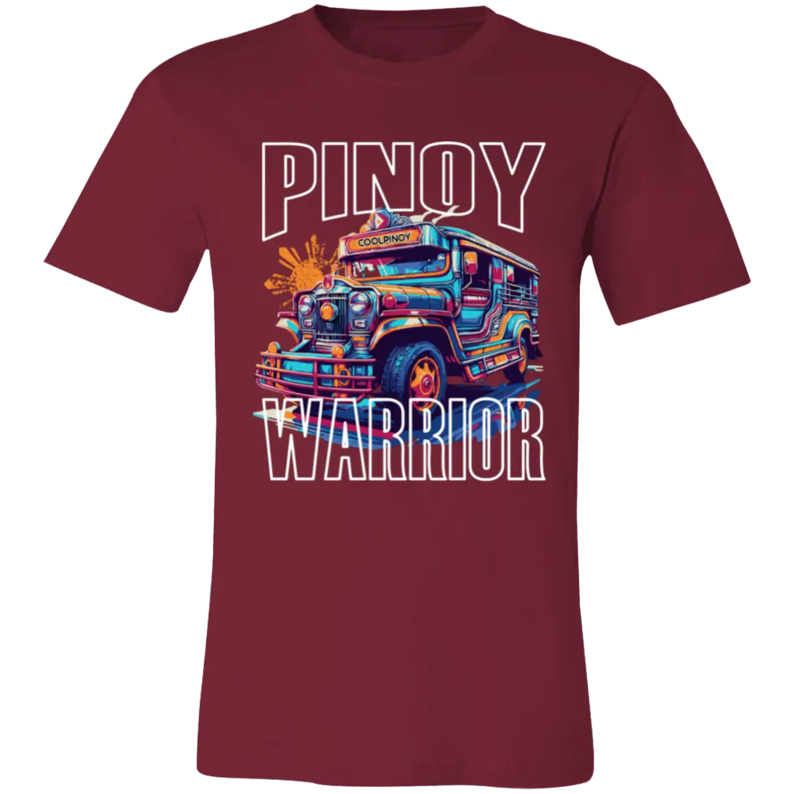 Filipino Warrior Jeepney Unisex Jersey T-Shirt