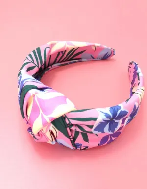 Floral Knotted Headband 4 Colors