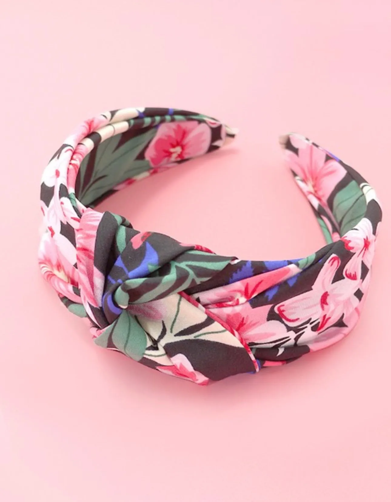 Floral Knotted Headband 4 Colors