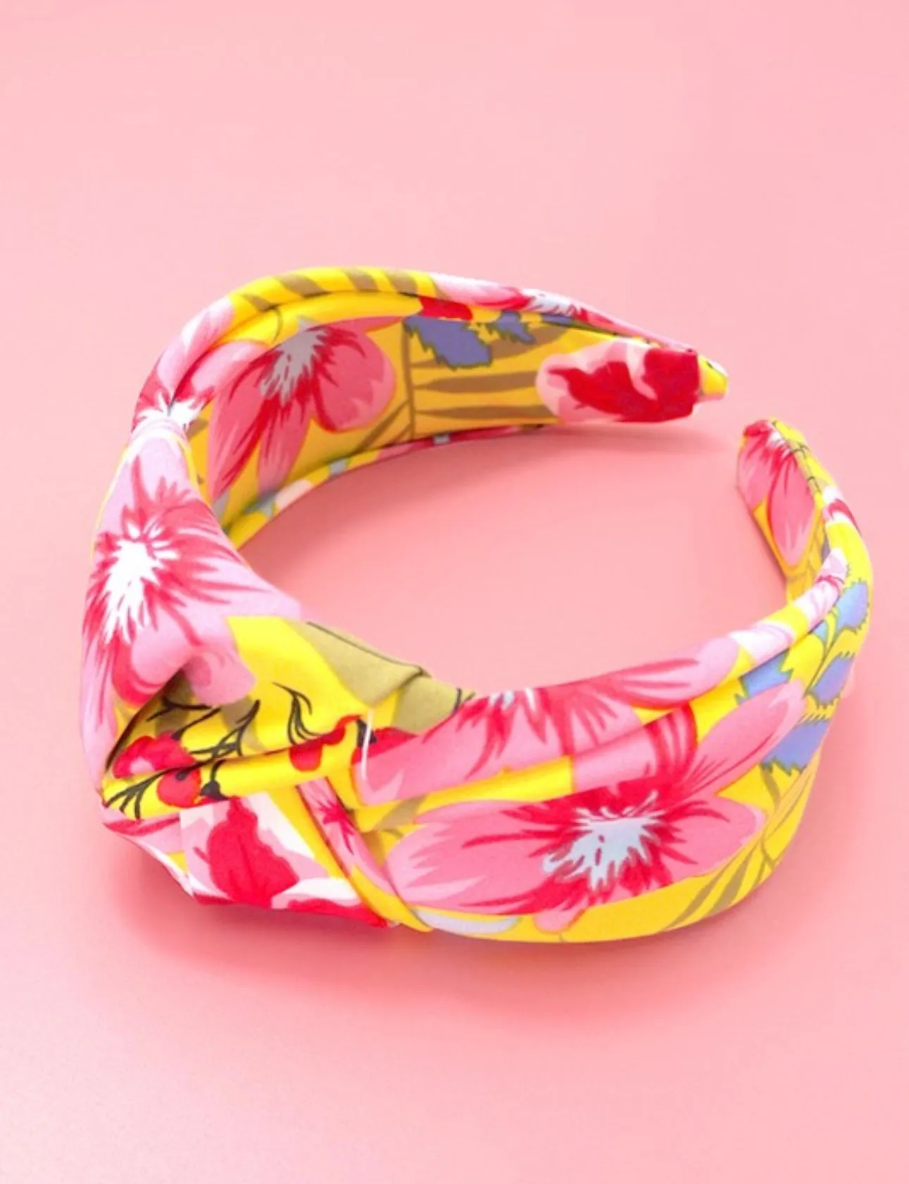 Floral Knotted Headband 4 Colors