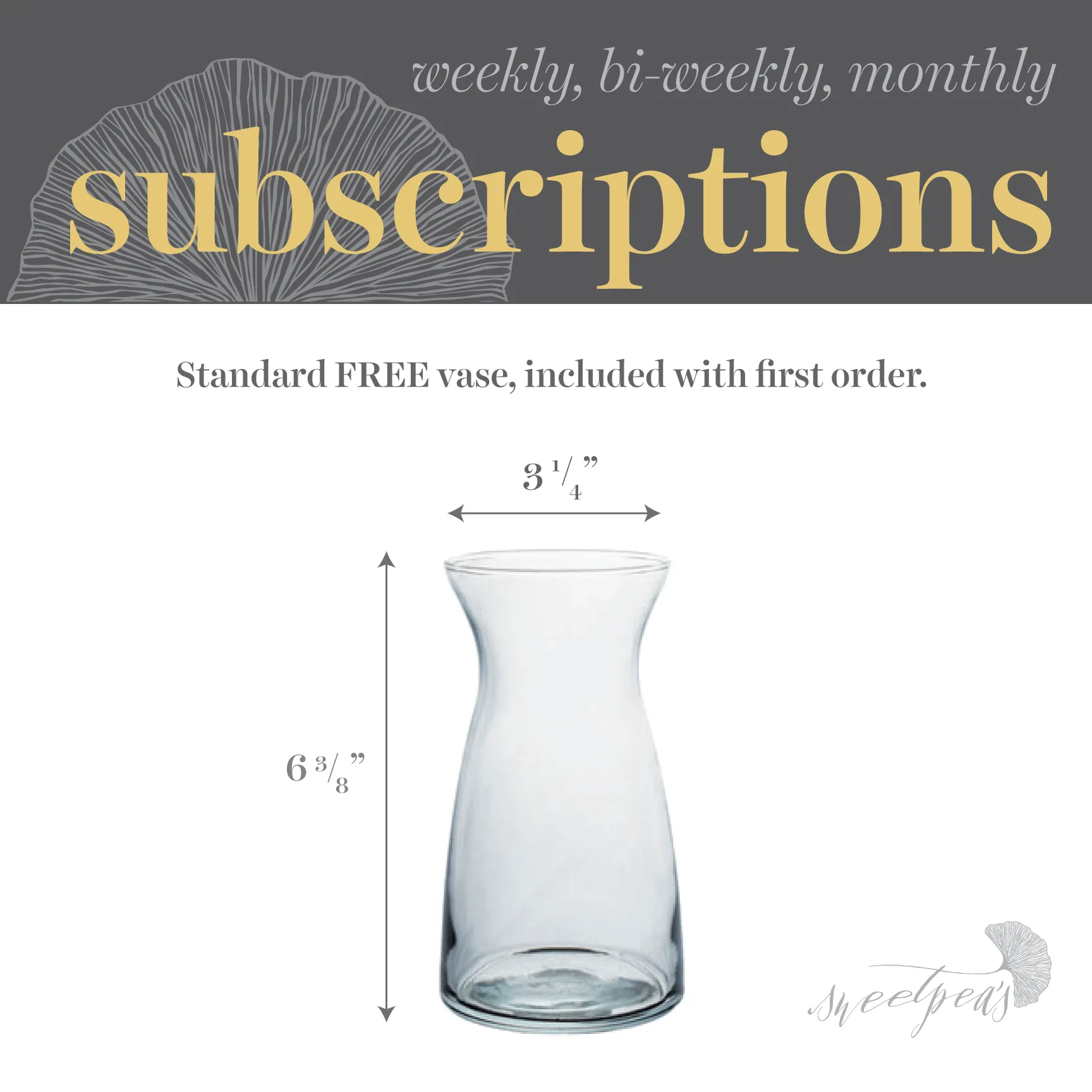 Floral Subscriptions - Pastel Bouquet (Standard)