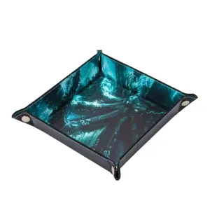 Foldable Dice Tray | Kraken | Green