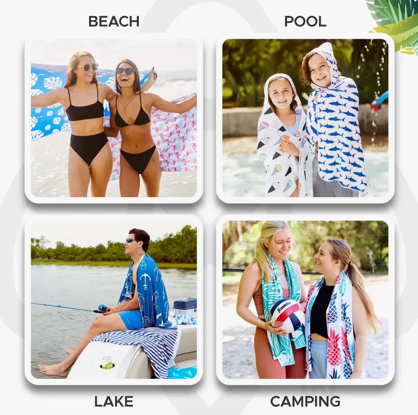 Full Size UPF 50  Sunscreen Towel (Pink Pineapple)