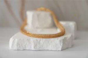 FUMA Knit Chain Necklace