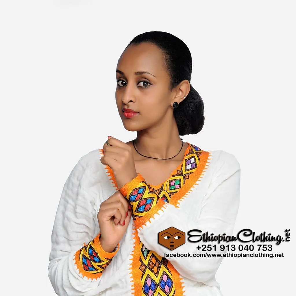 Gamo Cultural Habesha Dress