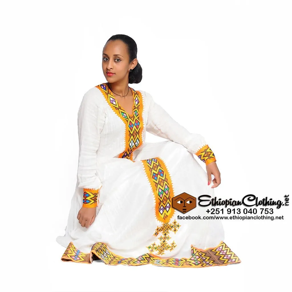 Gamo Cultural Habesha Dress