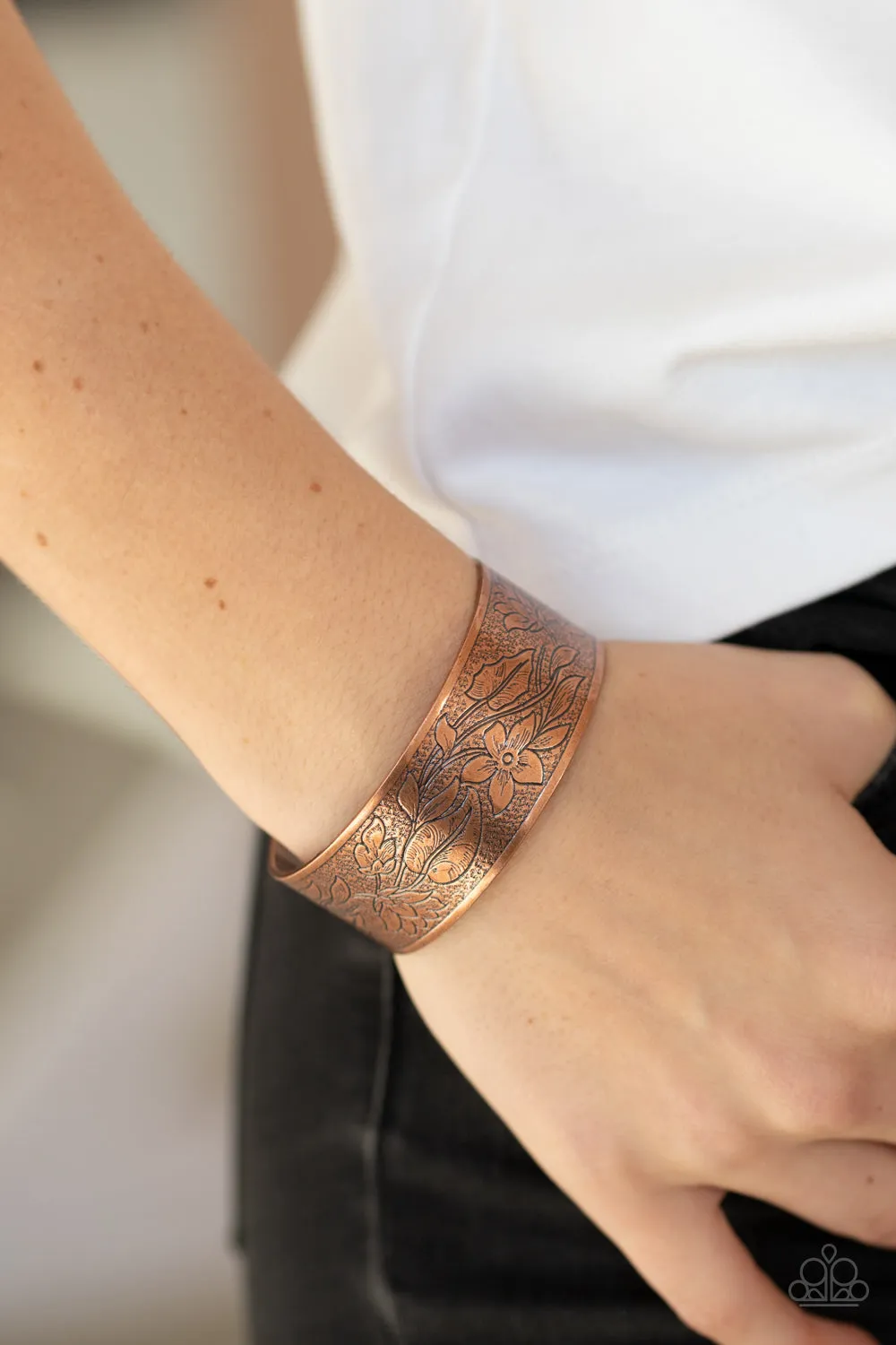 Garden Variety Copper Bracelet