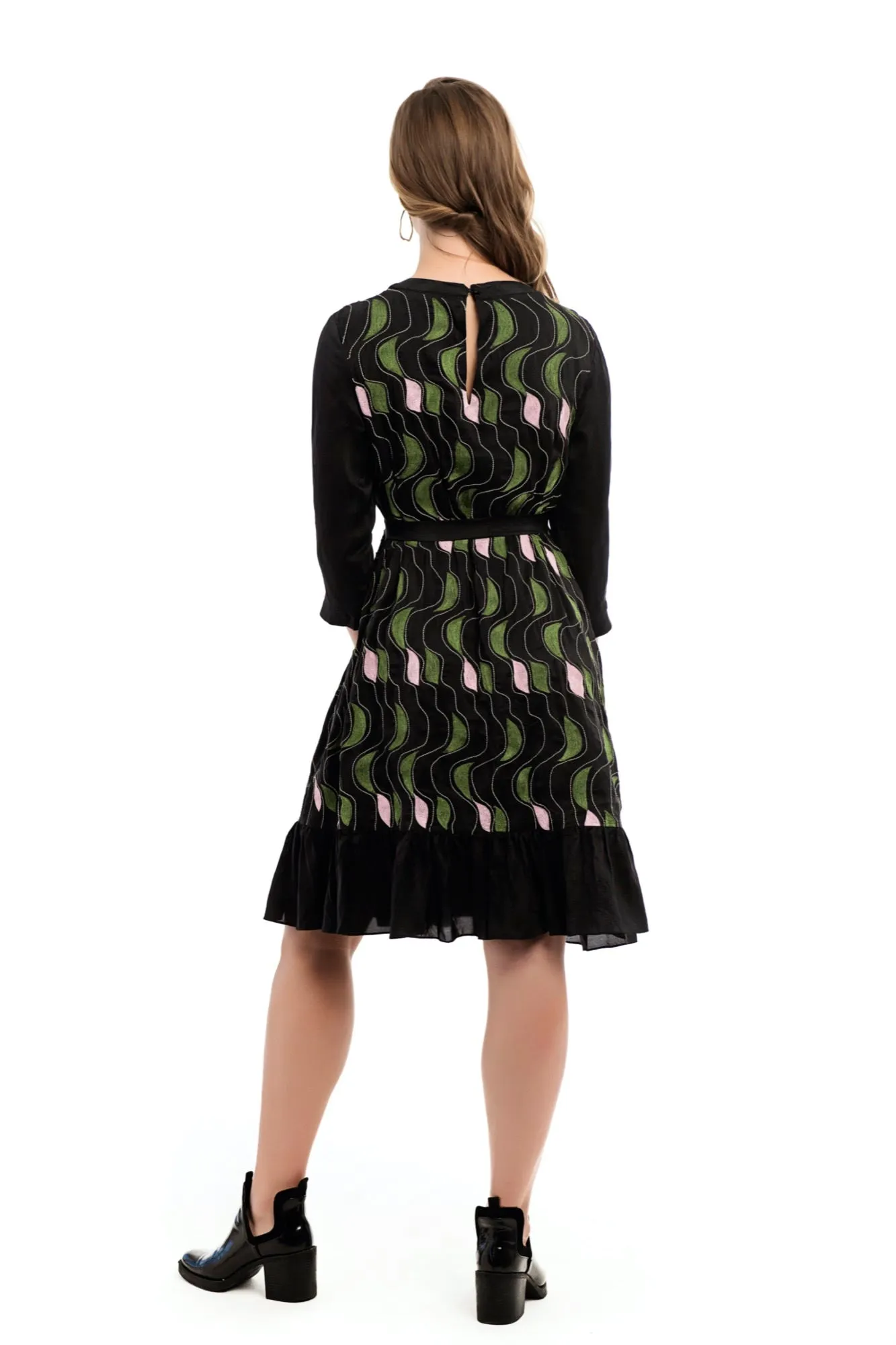 GEILSTON  Embroidered Dress