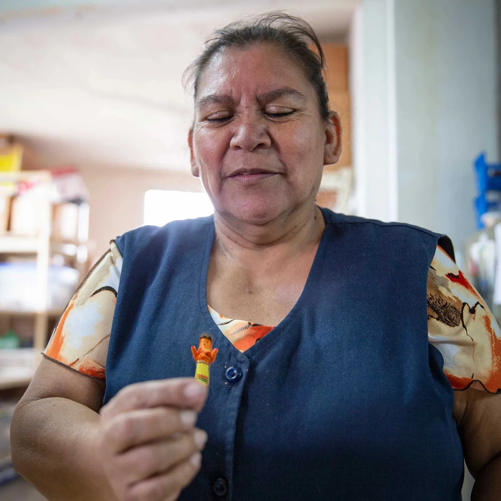 Guatemalan Worry Dolls with Cloth Pouch FB3415