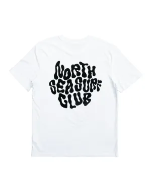 Haven Surf - Rough Sea Tee - White