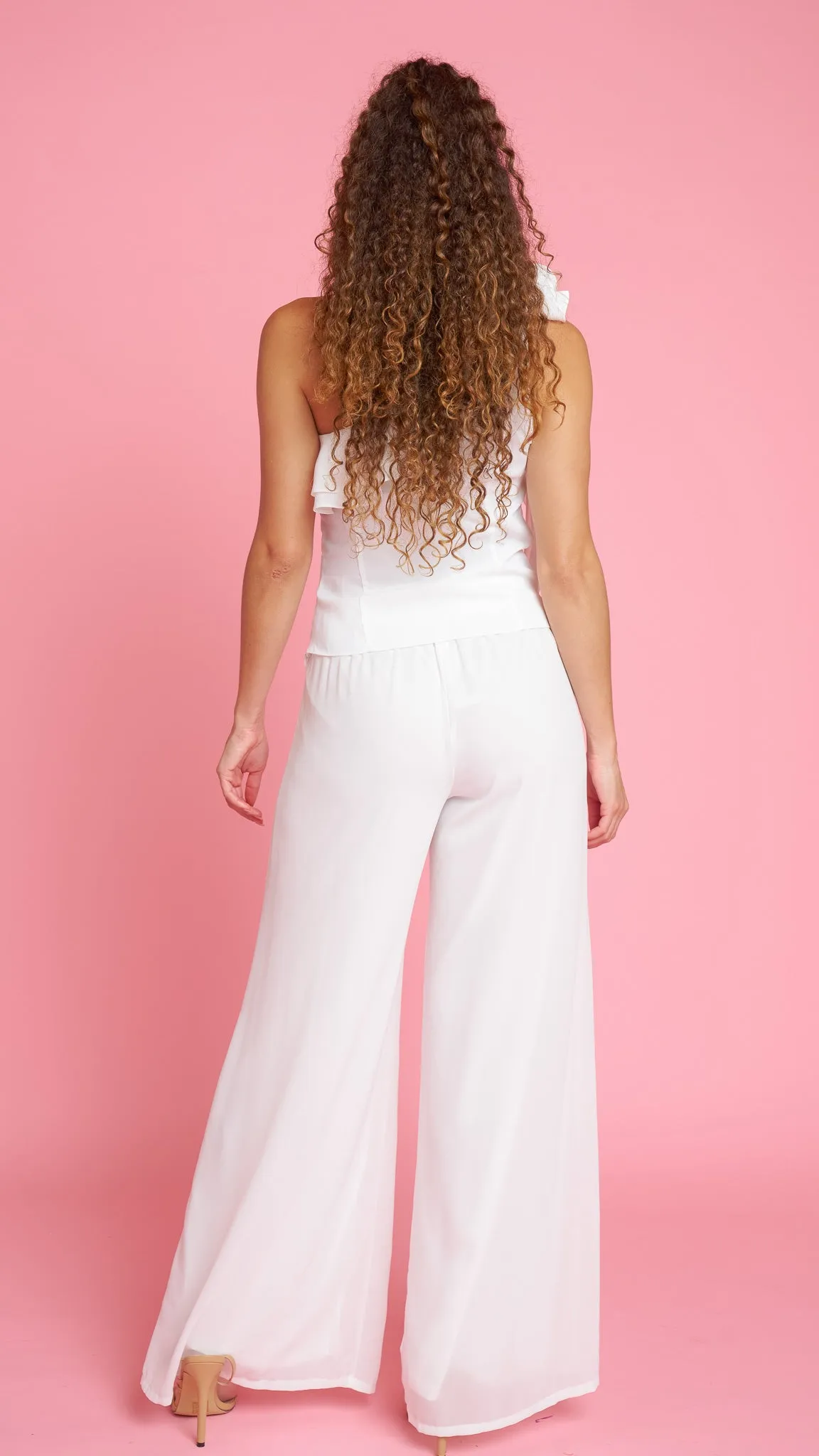 Heartfelt Ruffle One-Shoulder Top