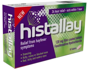 histallay 120Mg Film Coated Tablets Fexofenadine hydrochride 30Tablets