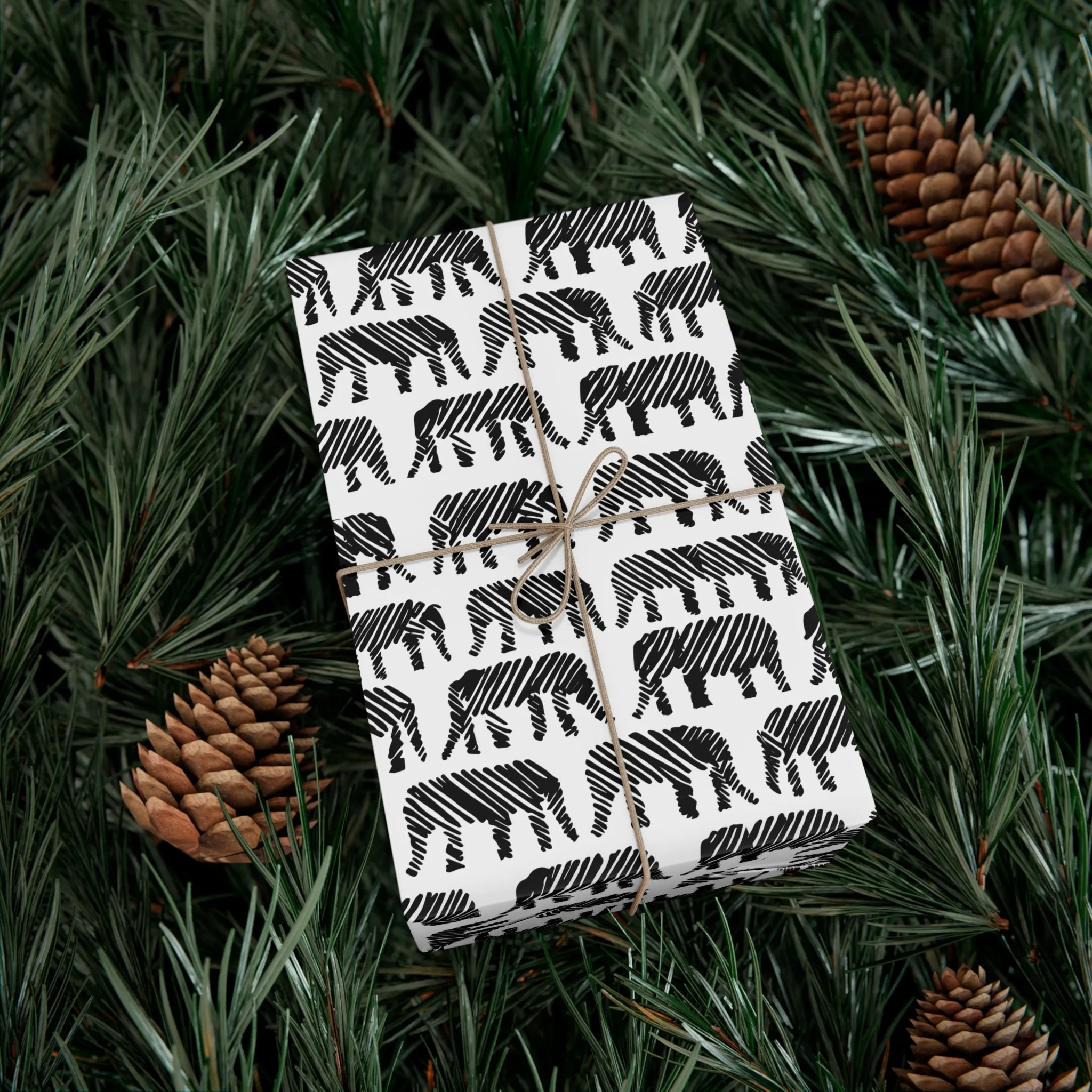 HoN's Elephant Parade Gift Wrap Paper