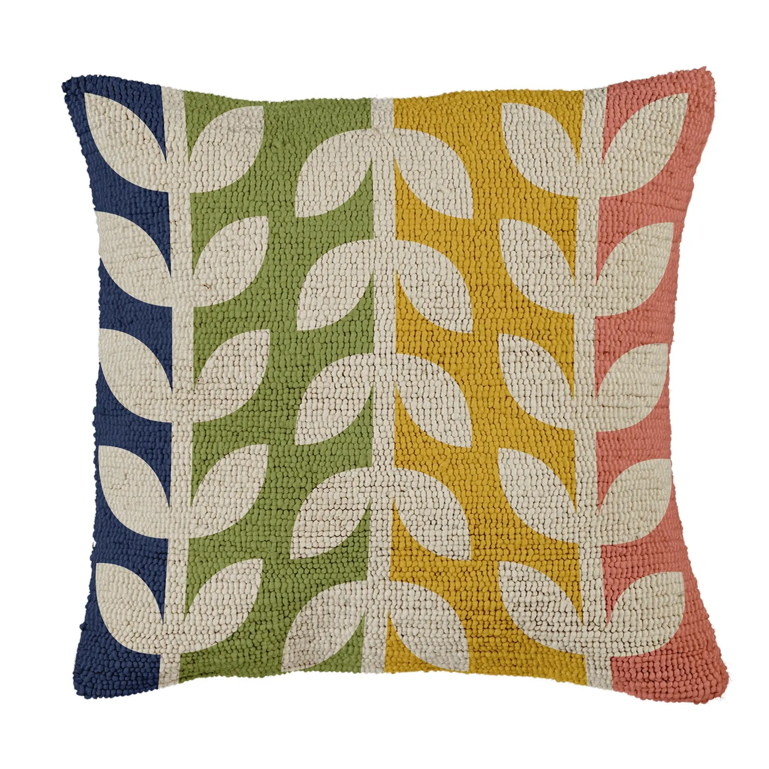Hooked Pillow 18"x18" Floral,4p21153