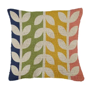 Hooked Pillow 18"x18" Floral,4p21153