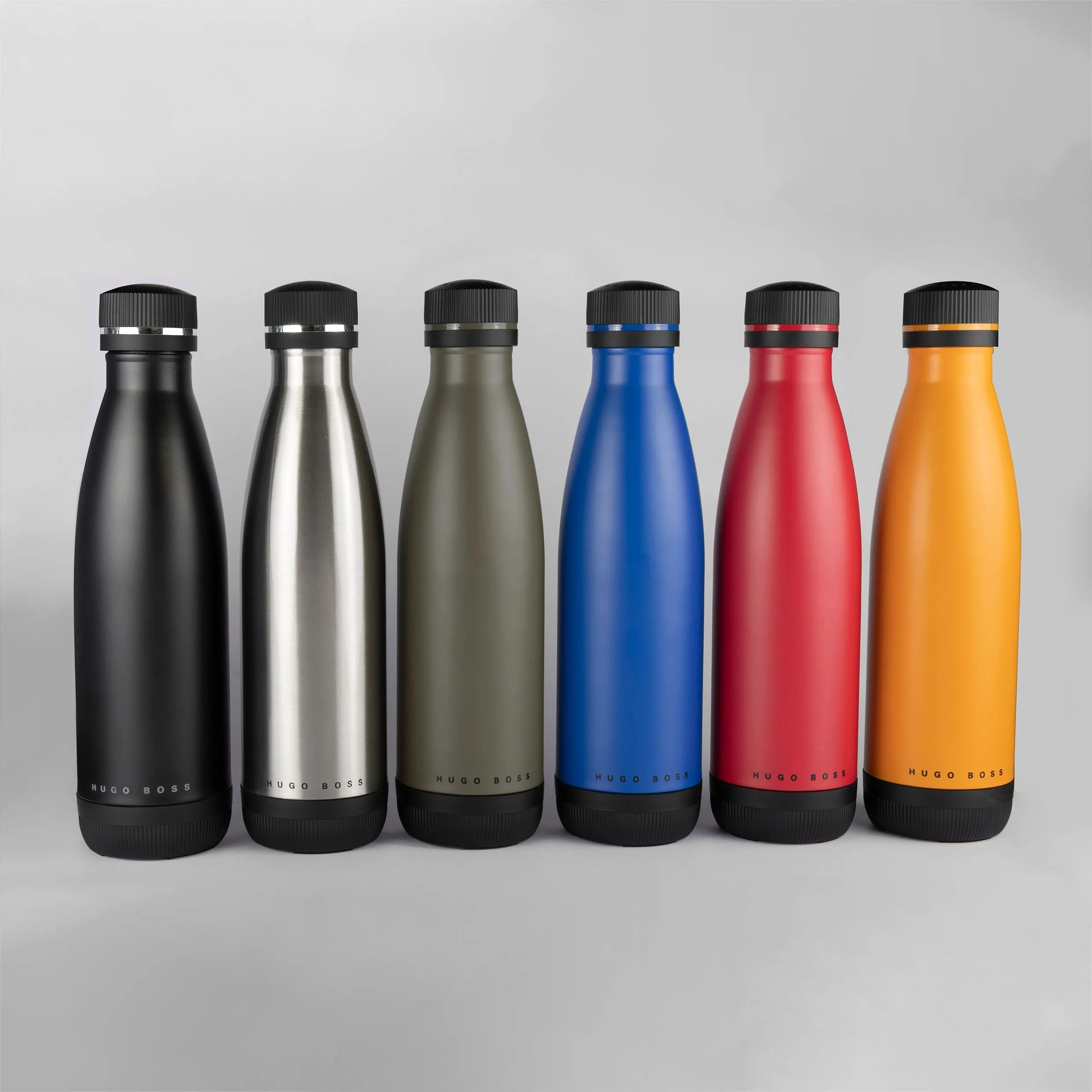 HUGO BOSS HAI107S-Isothermal flask Gear Matrix Yellow