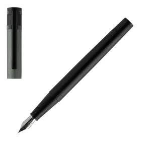 HUGO BOSS HST0032H-Fountain pen Explore Brushed Grey