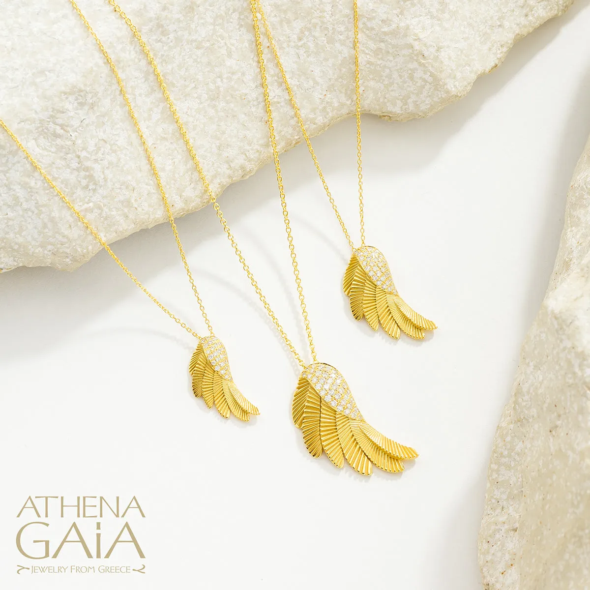 Icarus Wing Necklace (Small)