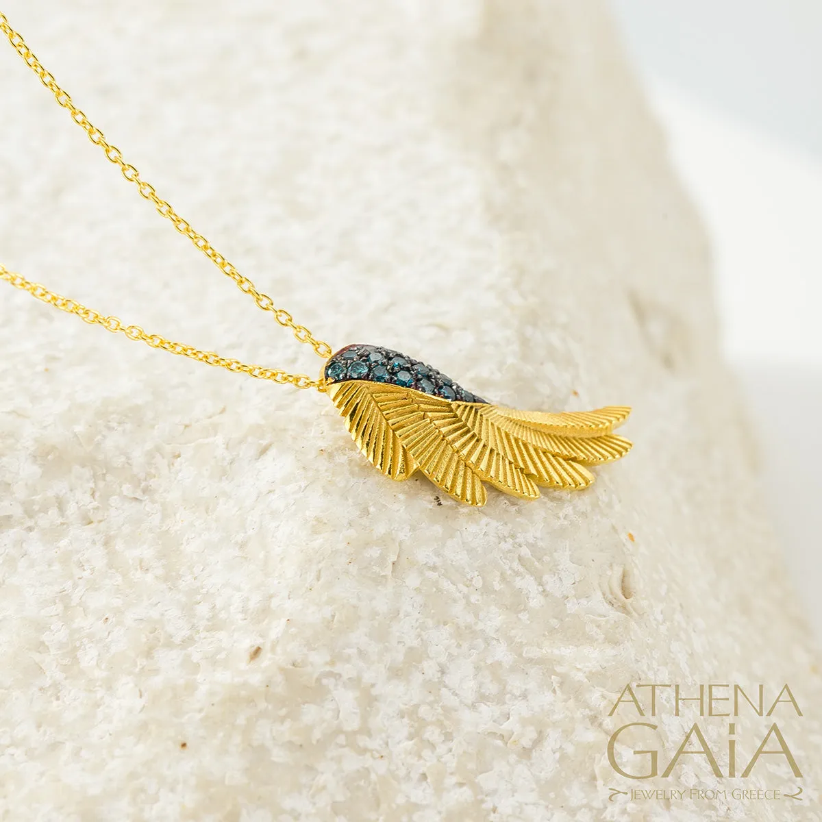 Icarus Wing Necklace (Small)