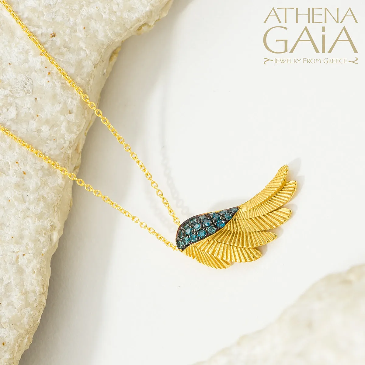 Icarus Wing Necklace (Small)