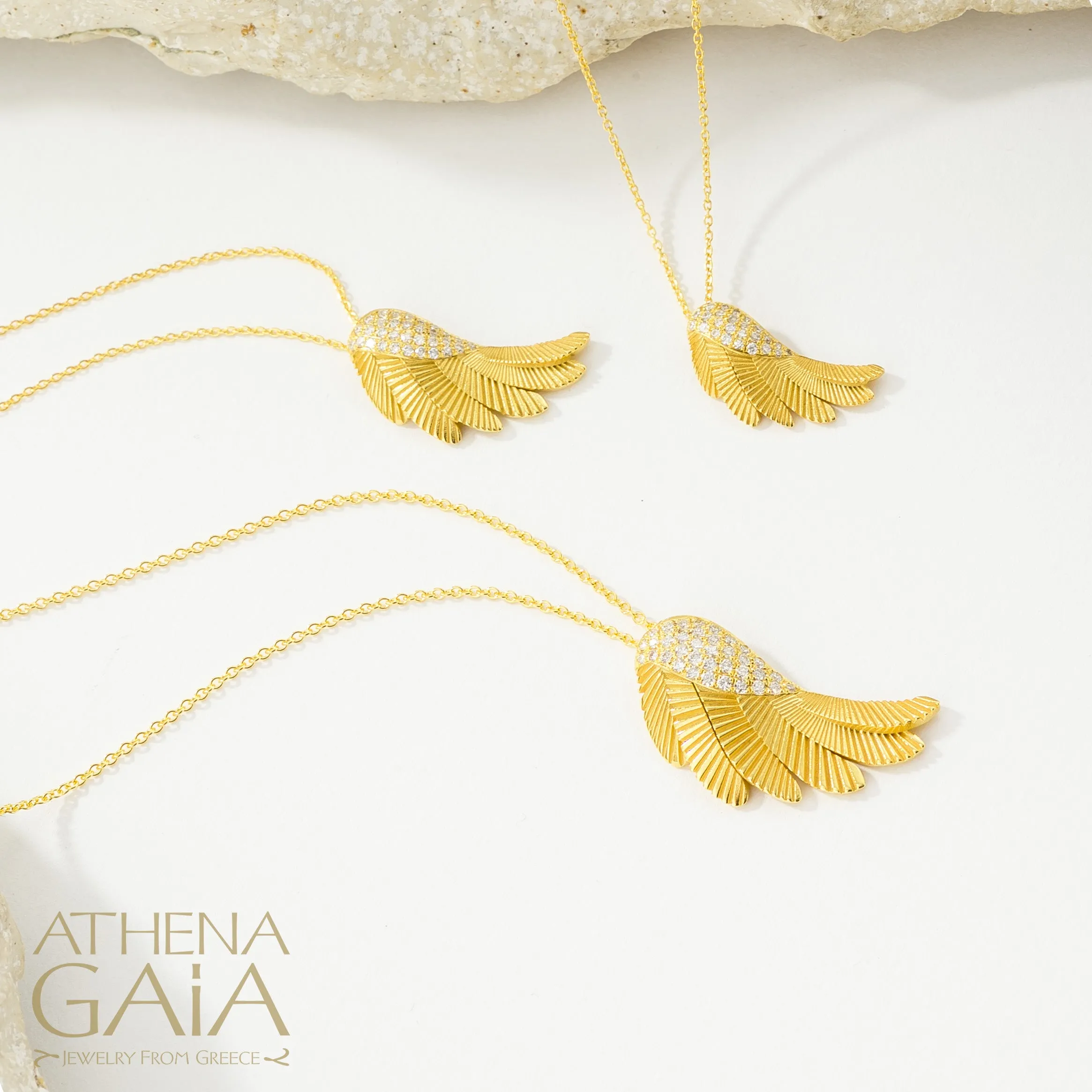Icarus Wing Necklace (Small)