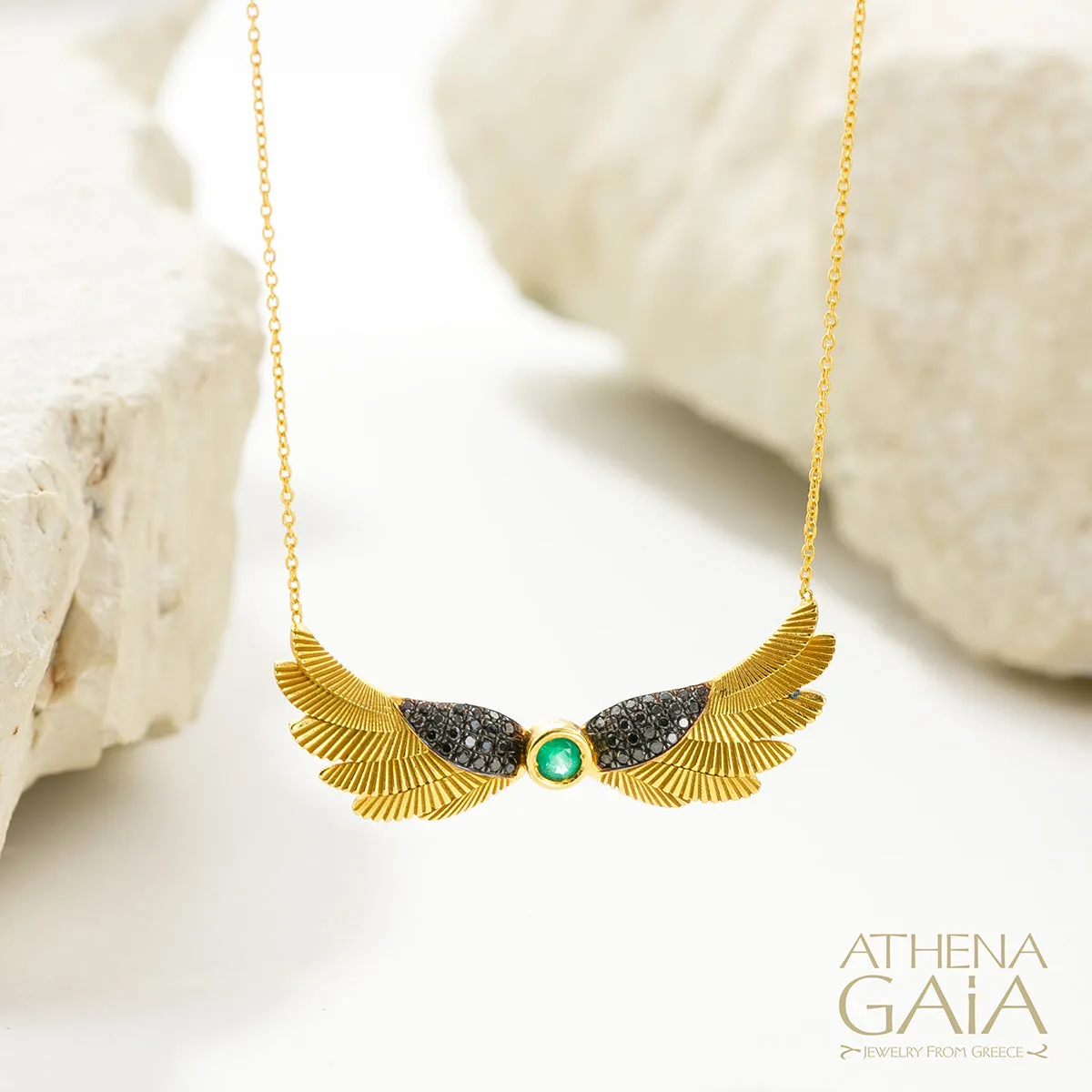 Icarus Wings Necklace (Medium)