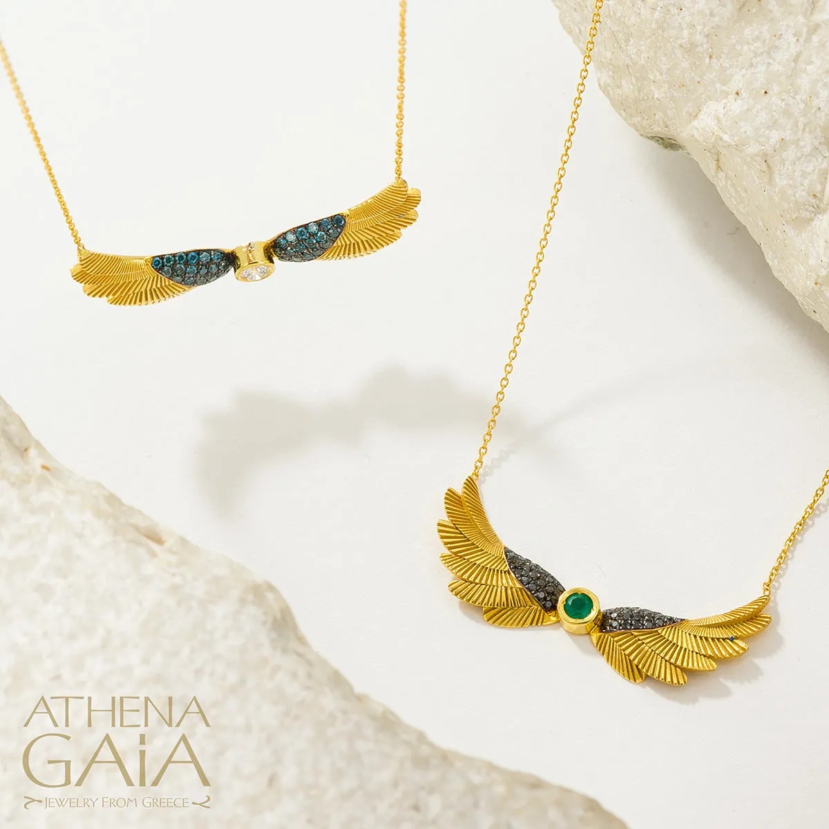 Icarus Wings Necklace (Medium)