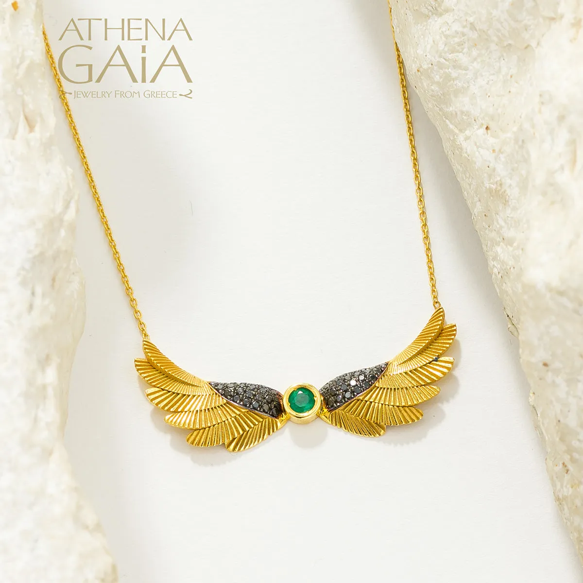 Icarus Wings Necklace (Medium)