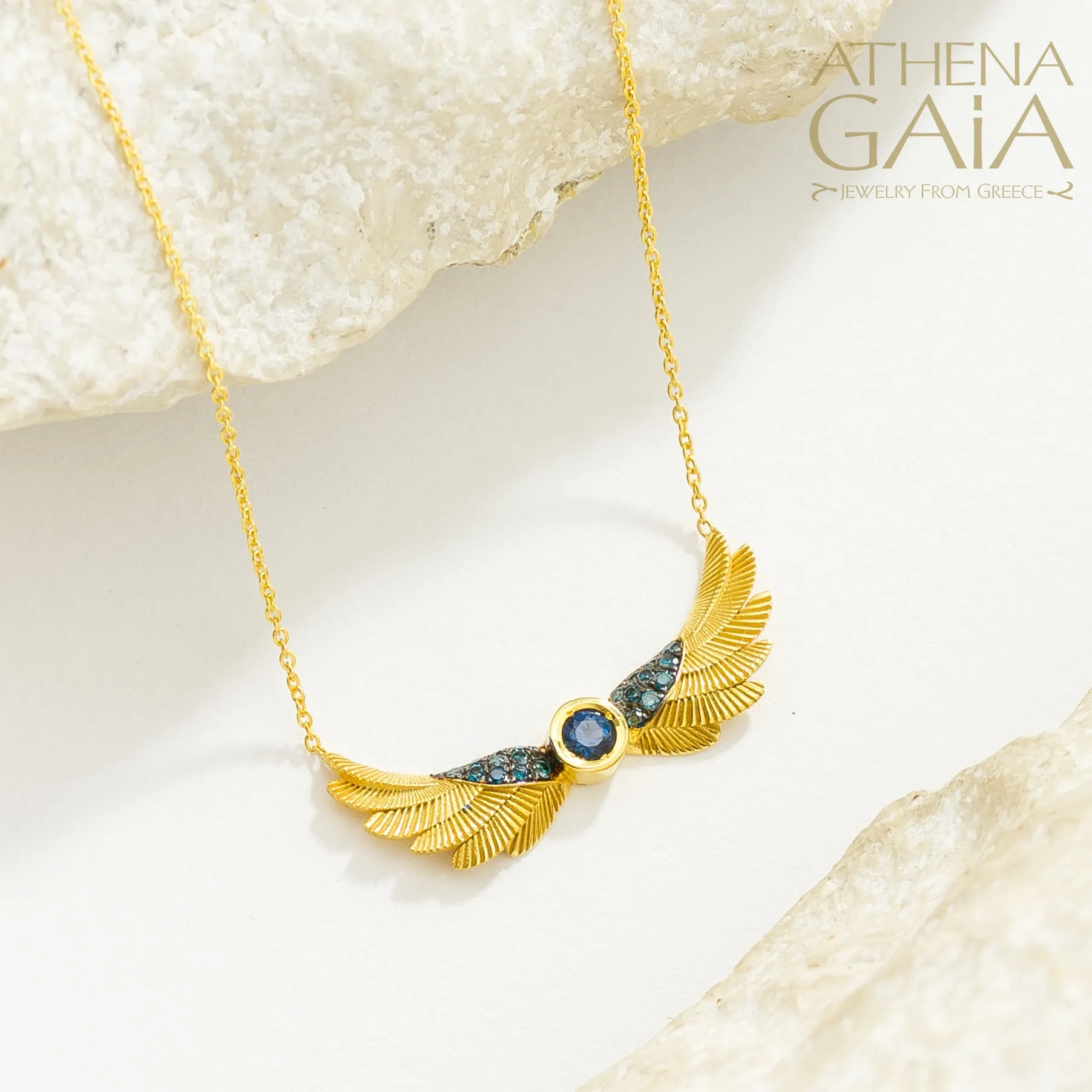 Icarus Wings Necklace (Small)