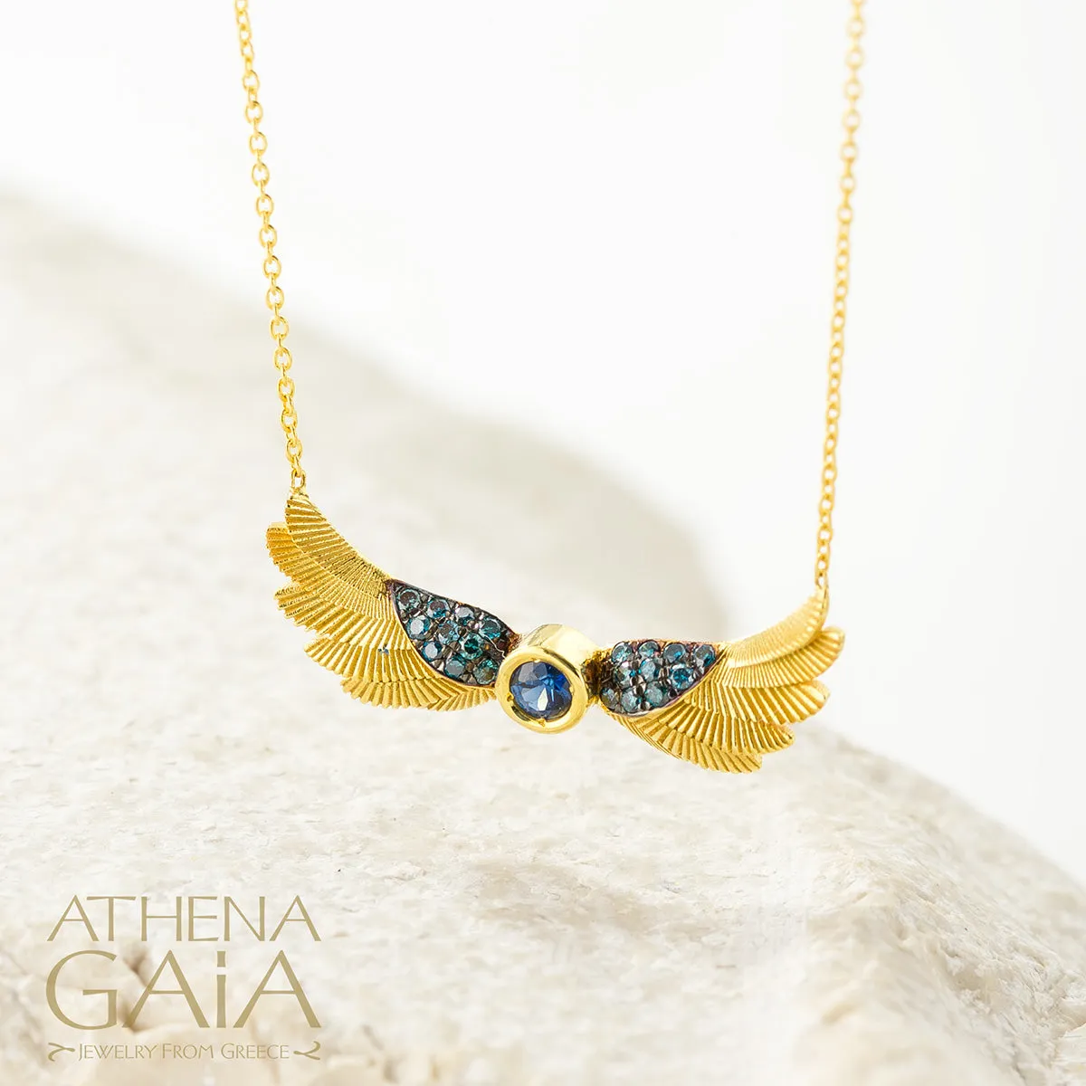 Icarus Wings Necklace (Small)
