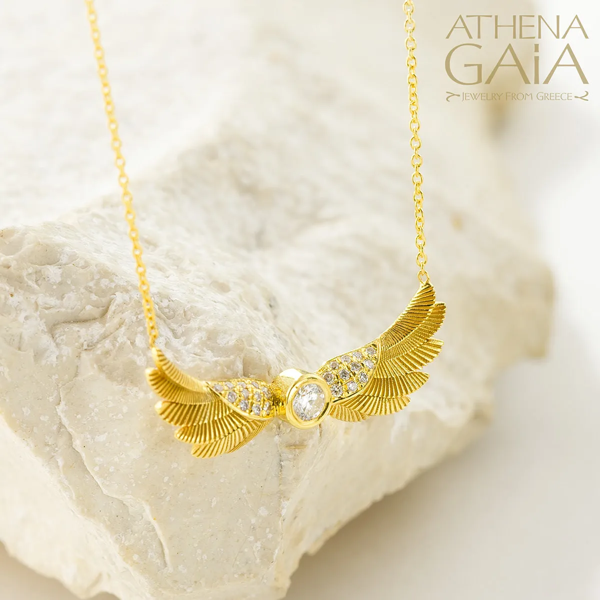 Icarus Wings Necklace (Small)