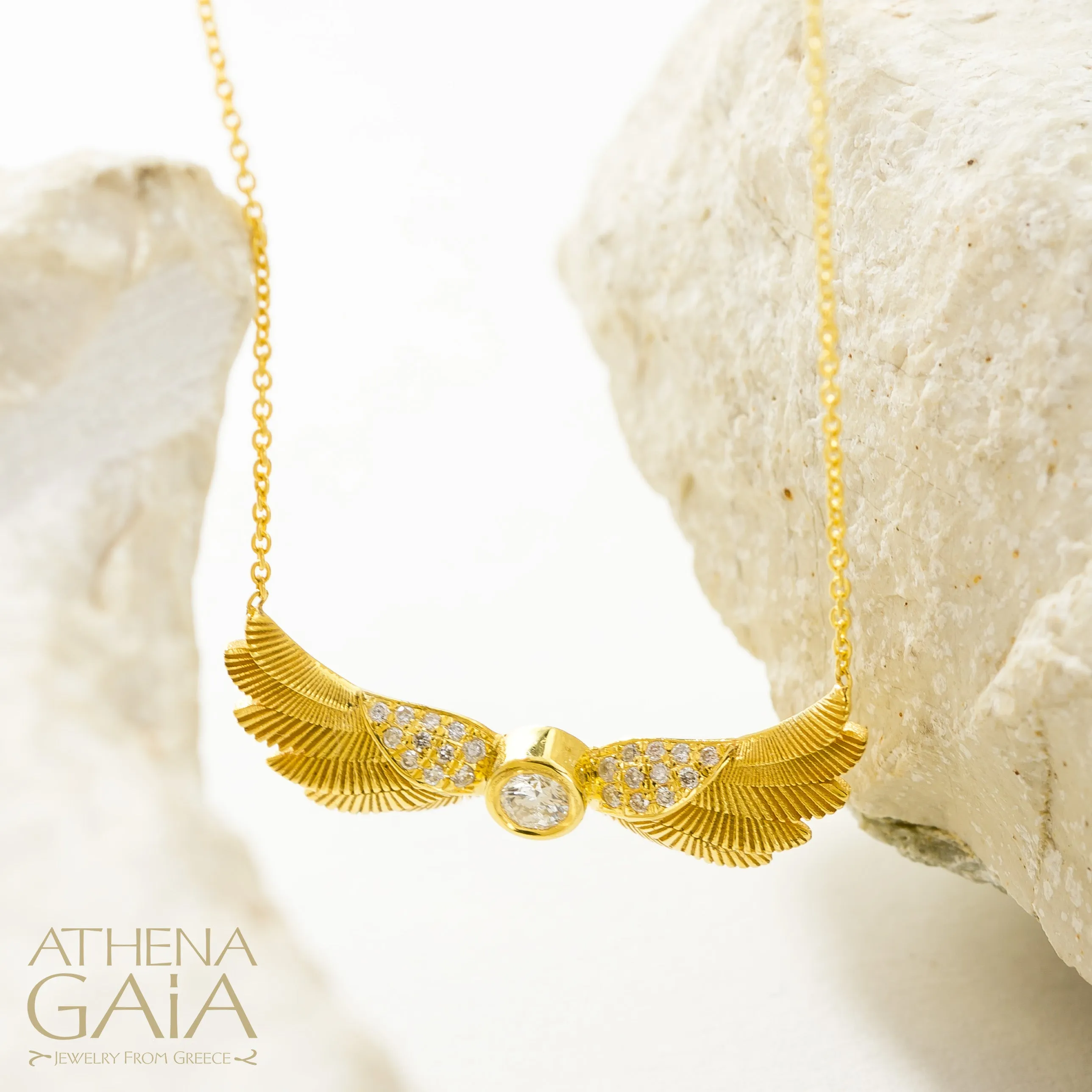 Icarus Wings Necklace (Small)