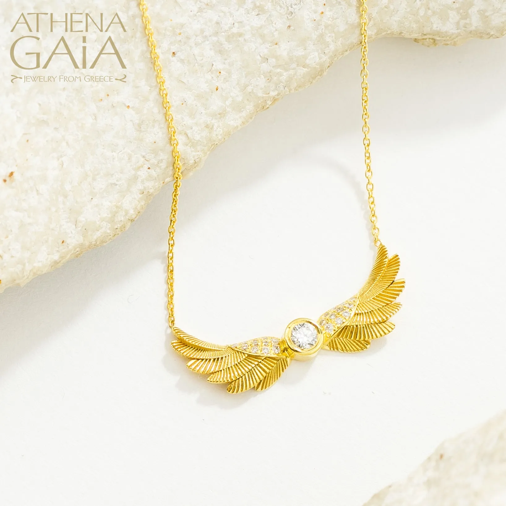 Icarus Wings Necklace (Small)