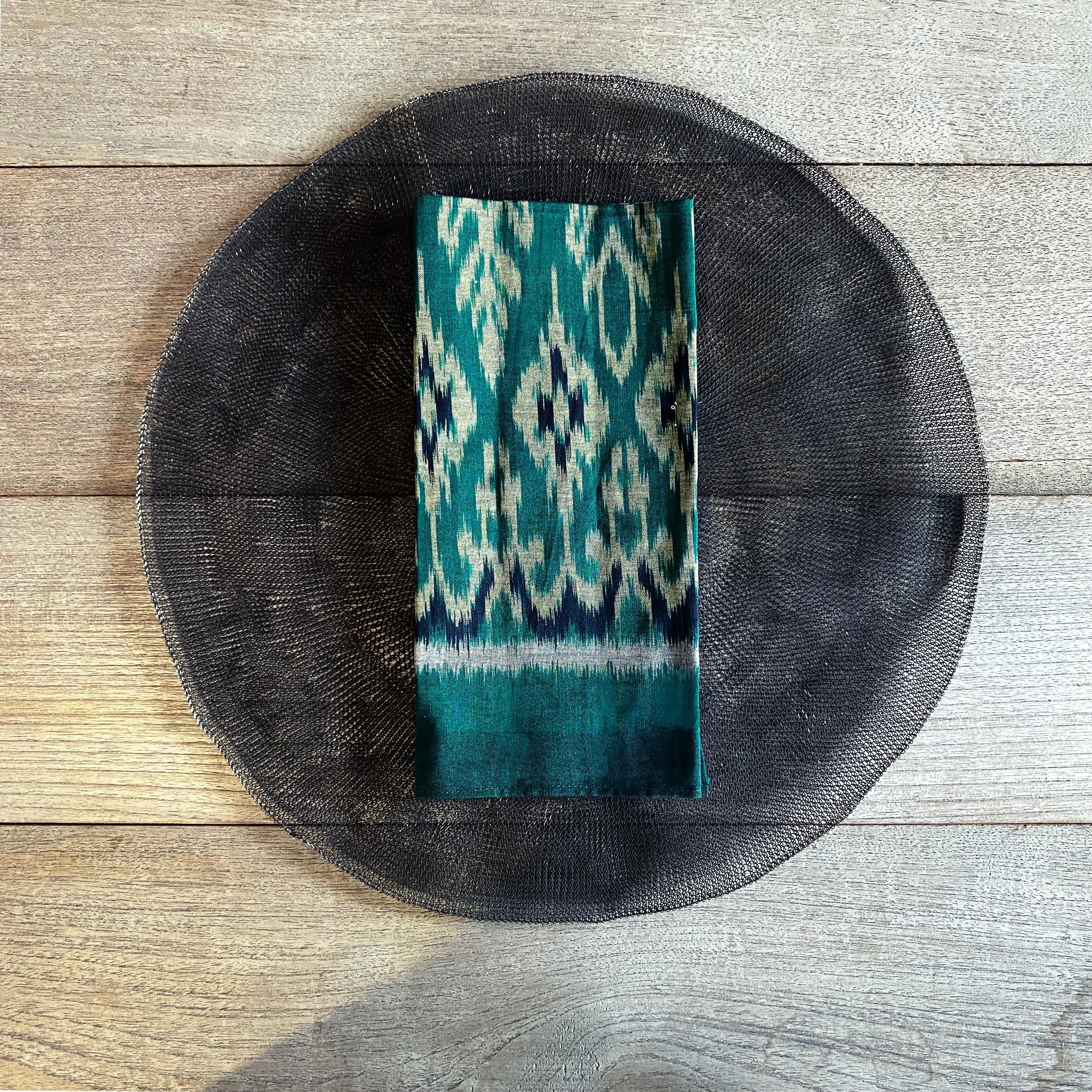 Ikat Napkins - Jungle - Set of 8