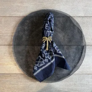 Ikat Napkins - Midnight - Set of 8