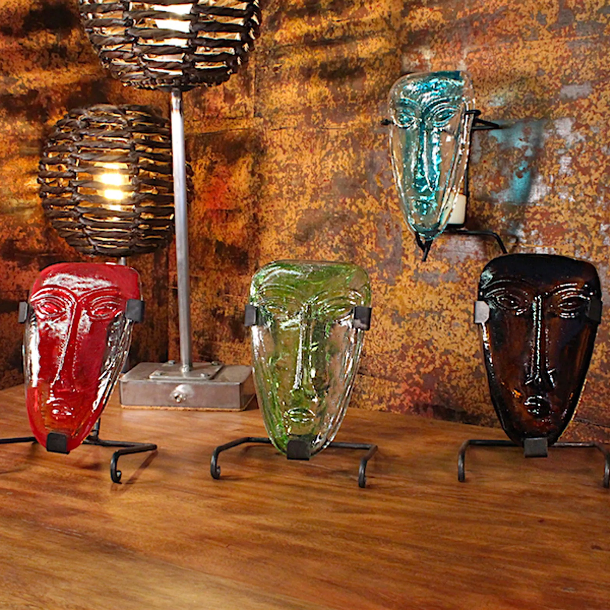 Indio Glass Mask | Root Beer