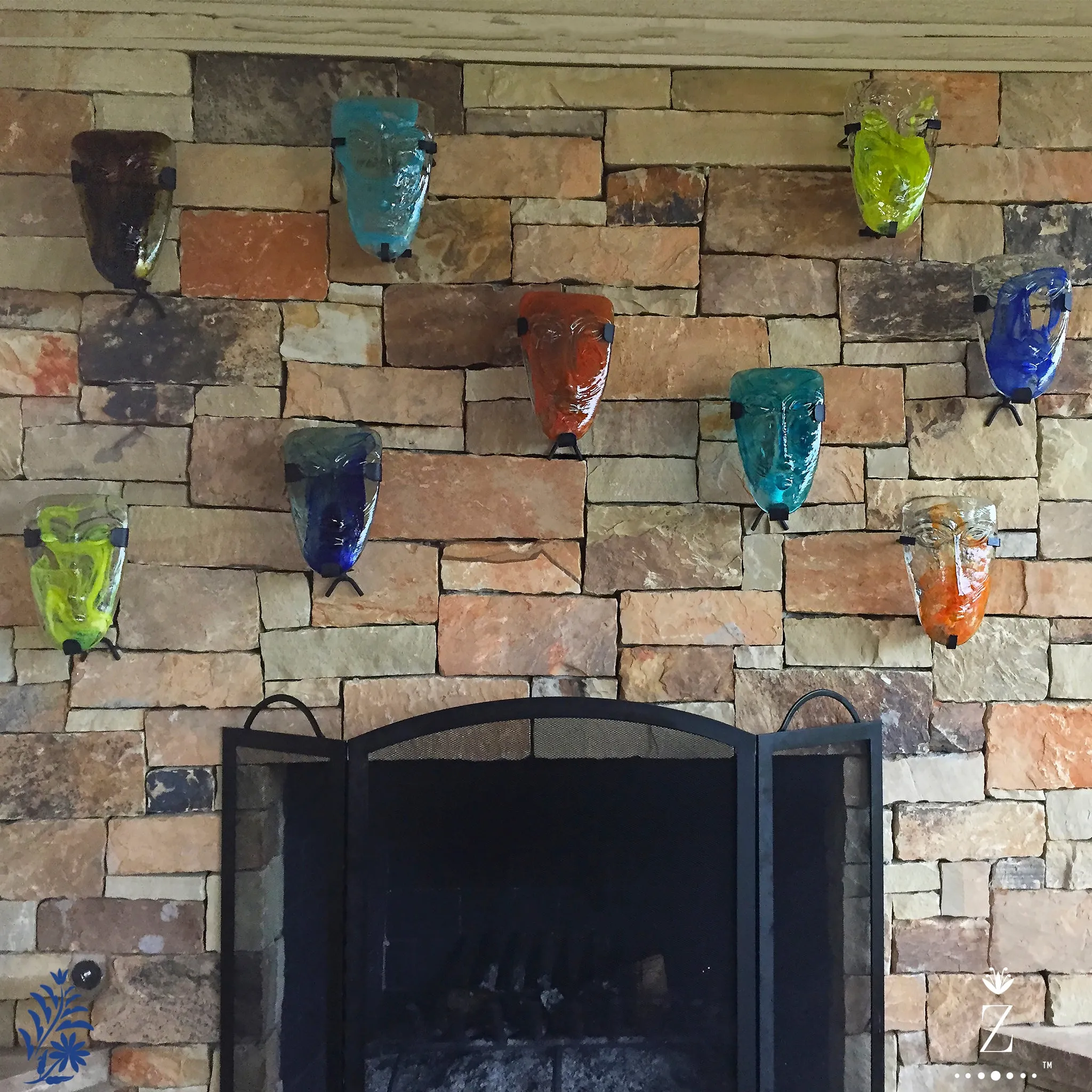 Indio Glass Mask | Root Beer