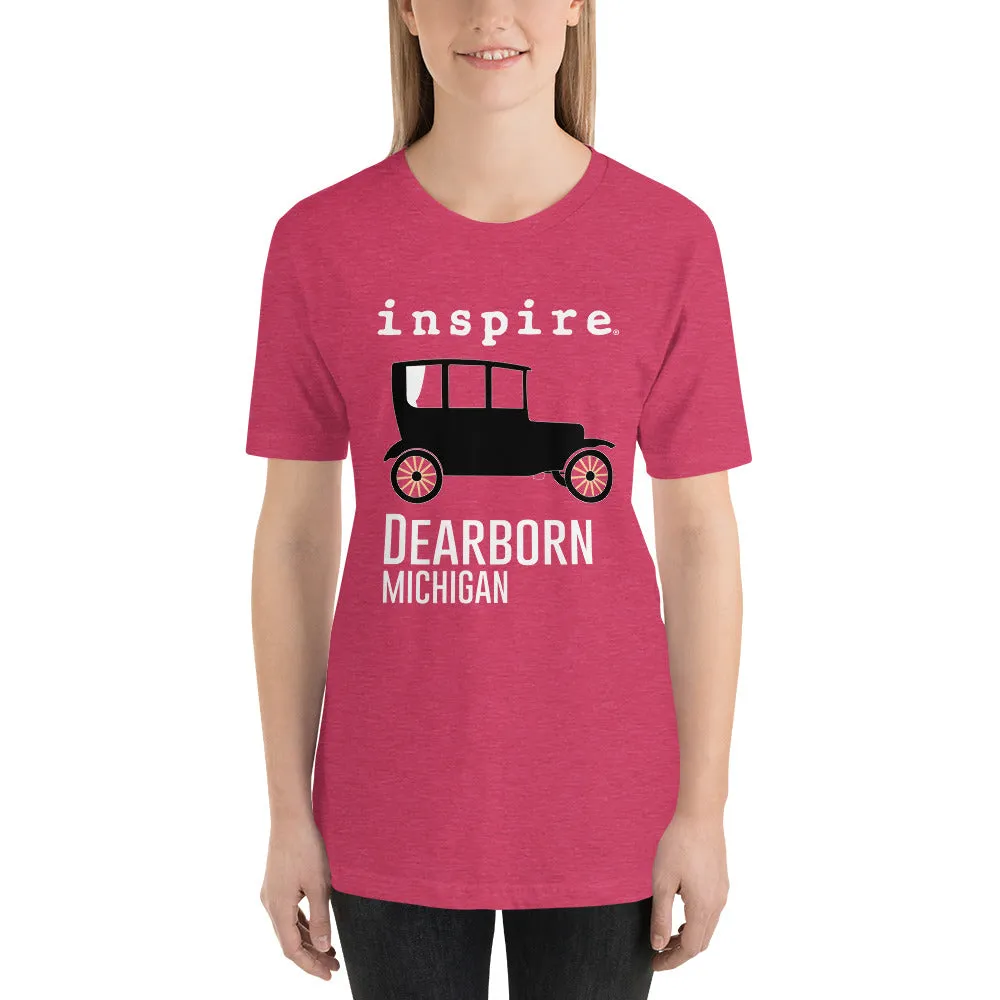 inspire Dearborn Car Unisex t-shirt