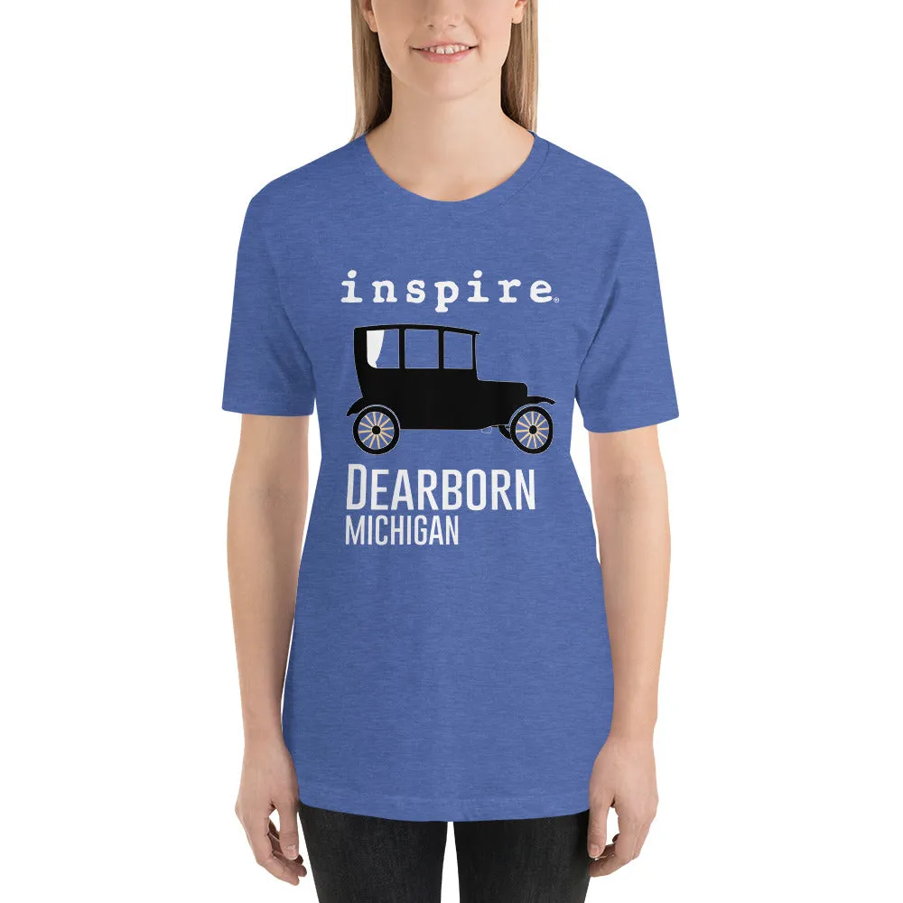 inspire Dearborn Car Unisex t-shirt