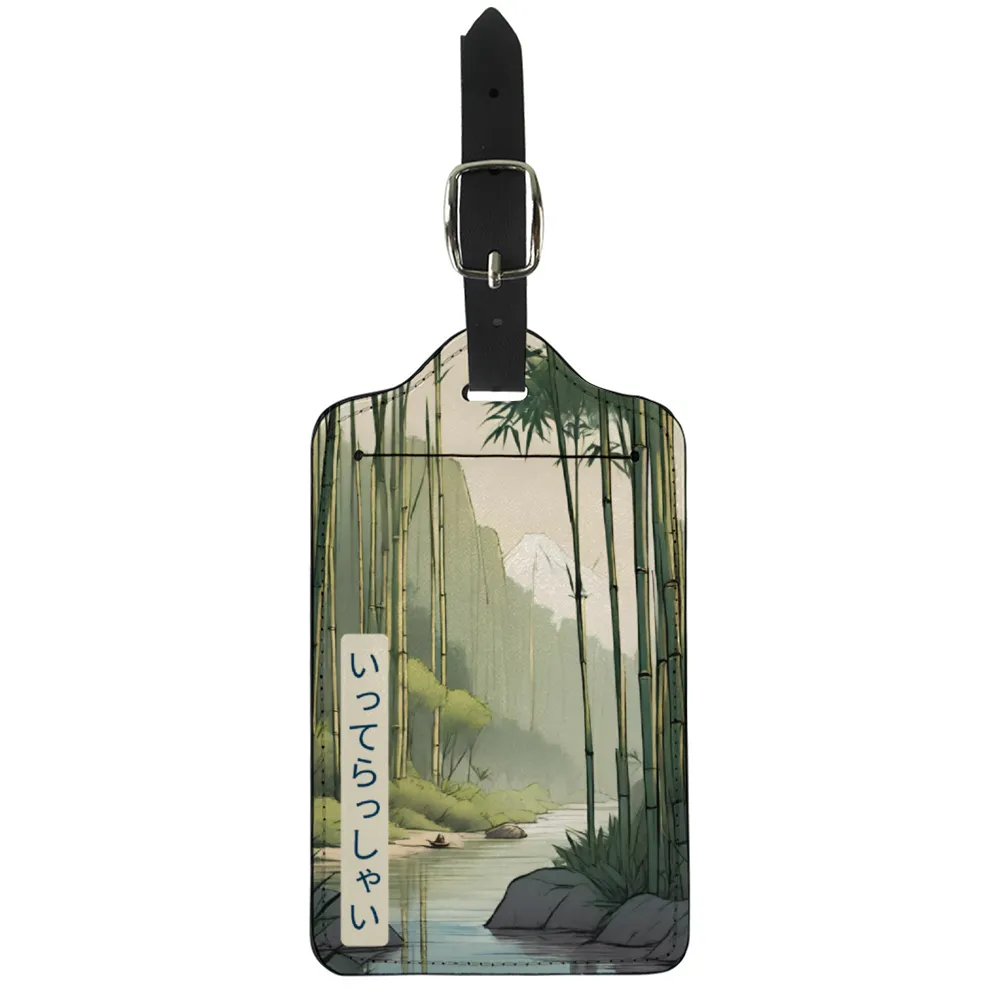 Japanese Nature Inspired Luggage Tags