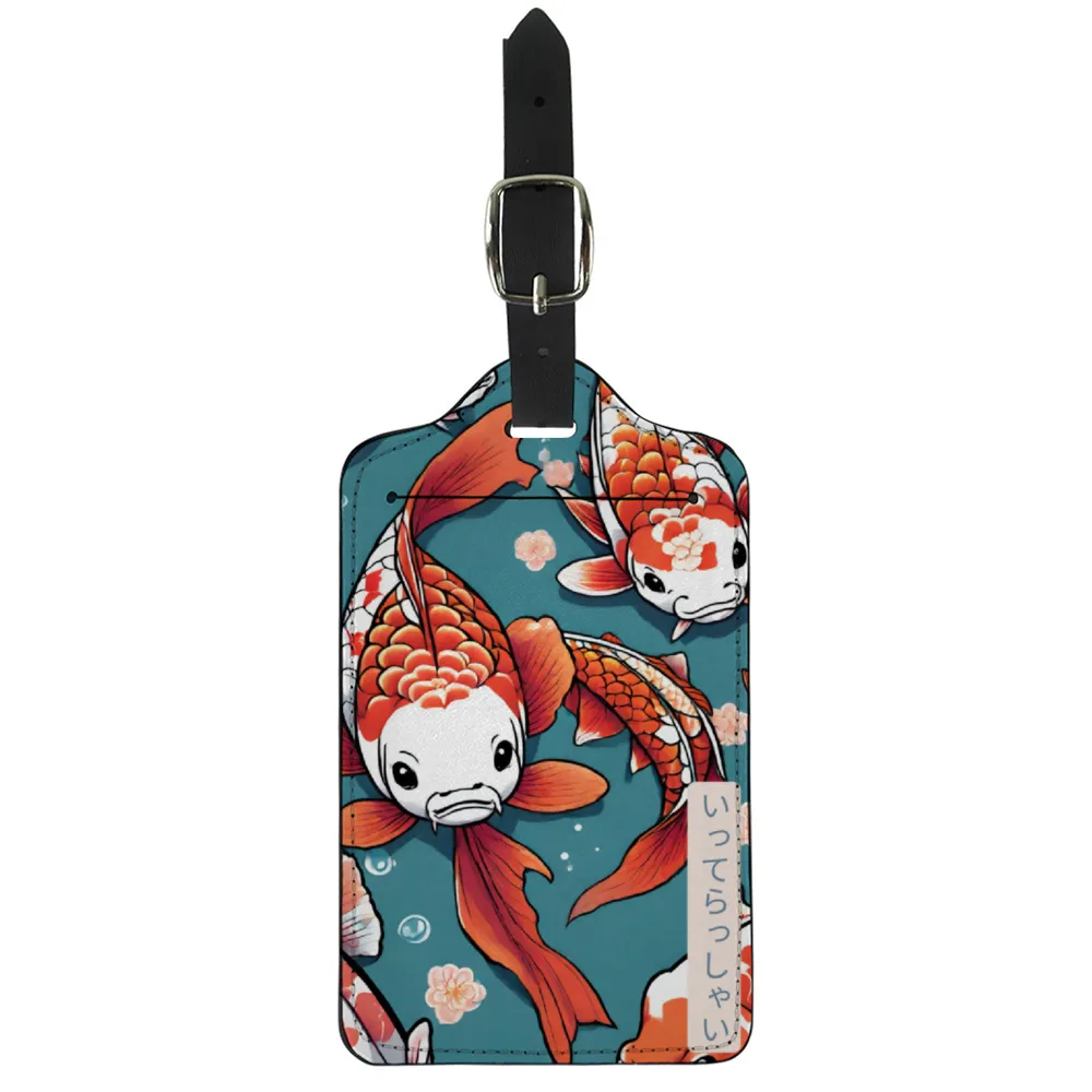 Japanese Nature Inspired Luggage Tags