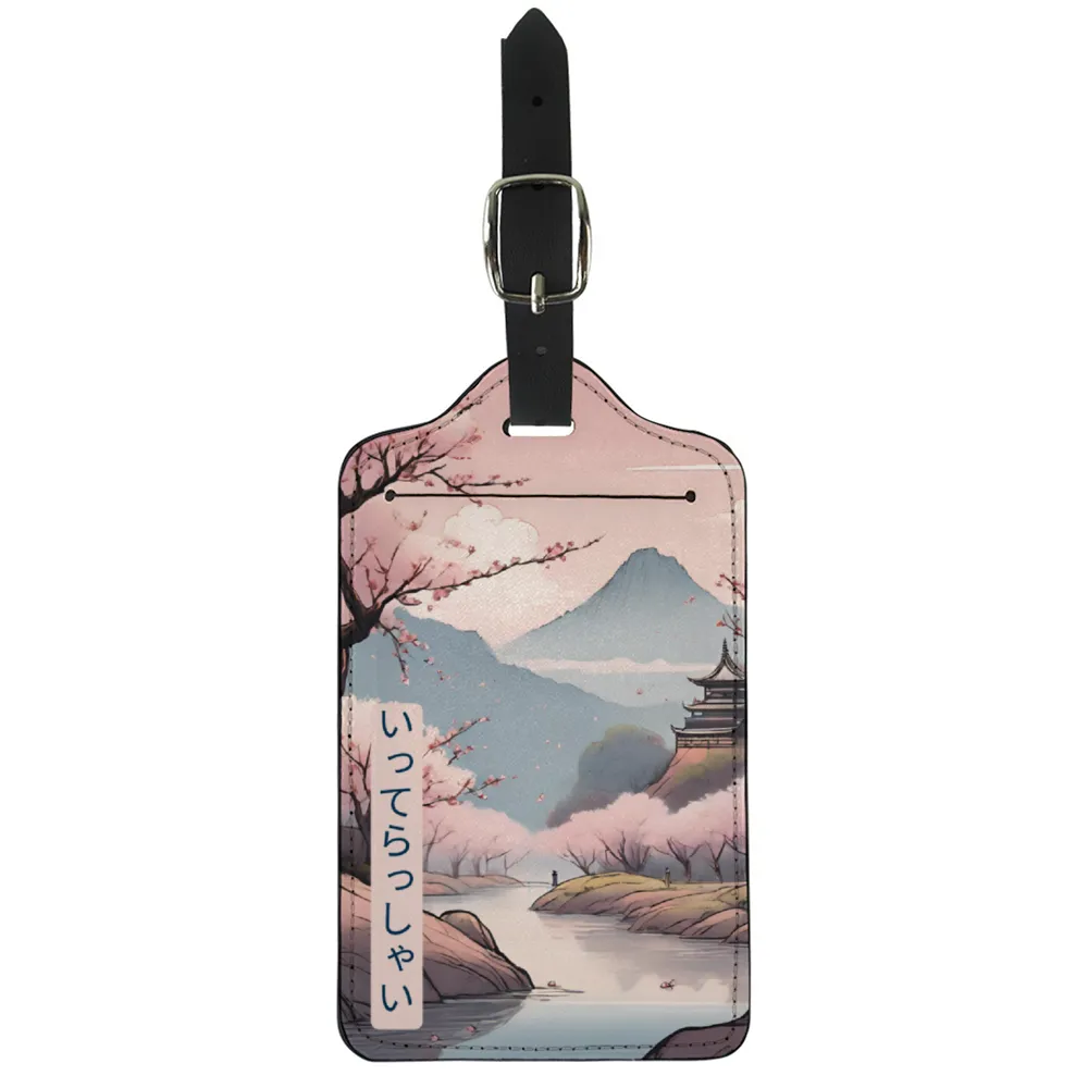 Japanese Nature Inspired Luggage Tags