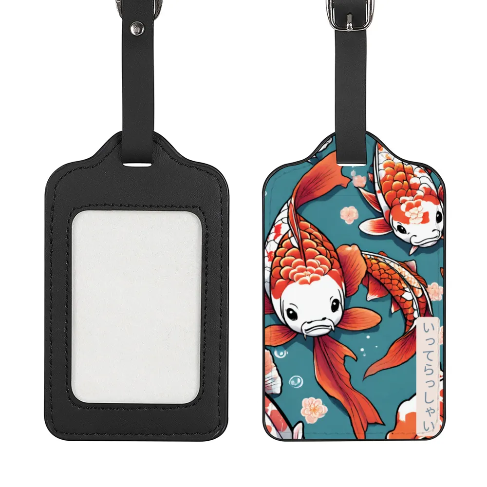 Japanese Nature Inspired Luggage Tags