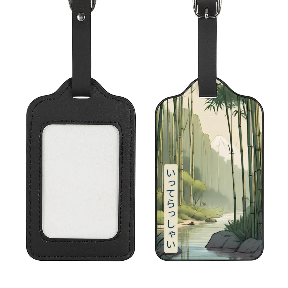 Japanese Nature Inspired Luggage Tags